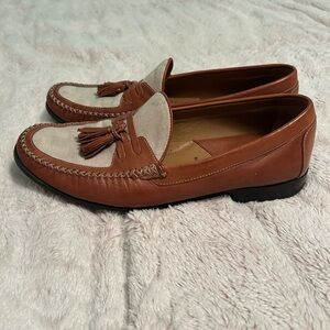 Johnson and Murphy sheepskin loafers